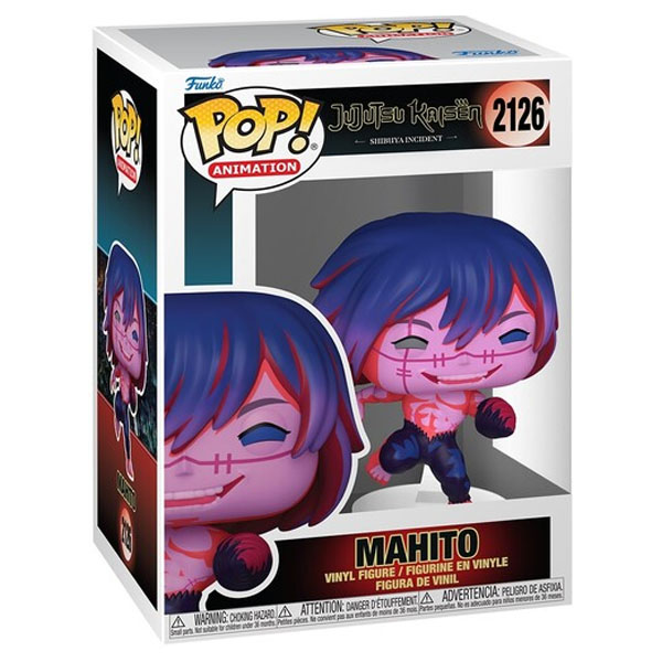 Funko POP #2126 Jujutsu Kaisen Mahito with Drill Figure